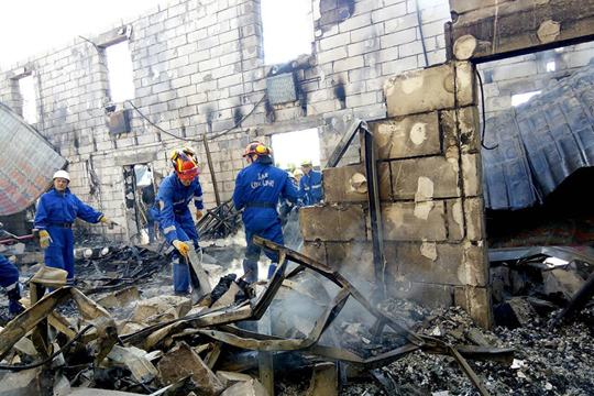 При пожаре в нелегальном доме престарелых под Киевом погибли 17 человек
