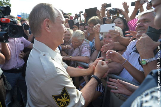 Заксобрание Севастополя присвоило Путину звание почетного гражданина города