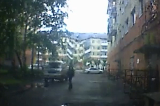 В Сети появилось видео обрушения подъезда дома в Междуреченске
