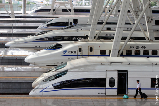 Китай рассчитывает на железнодорожную экспансию за счет России
