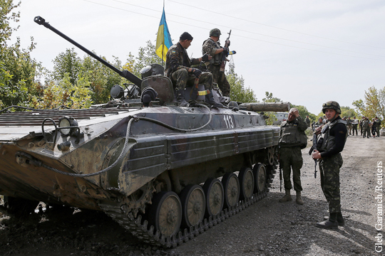 Разведка ДНР заметила украинские танки и РСЗО у линии соприкосновения