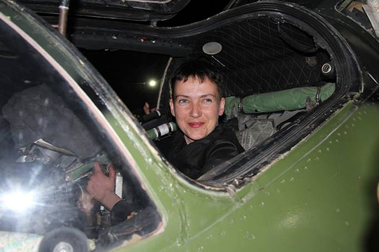 Савченко ночью побывала в Донбассе