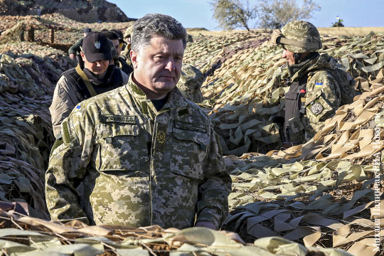 Порошенко утвердил создание военного резерва для наступательных действий