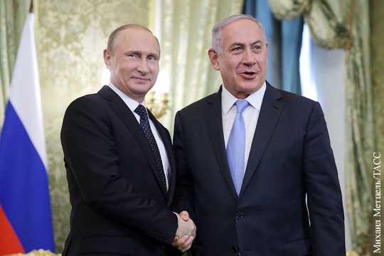 Путин: Россия и Израиль начнут переговоры по ЗСТ между ЕАЭС и Израилем