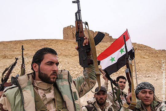 Дамаск: Сирийская армия при поддержке России успешно продвигается к Ракке