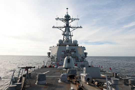 Москва пообещала ответ на заход кораблей США в Черное море