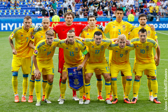 Сборная Украины по футболу первой вылетела с Евро-2016