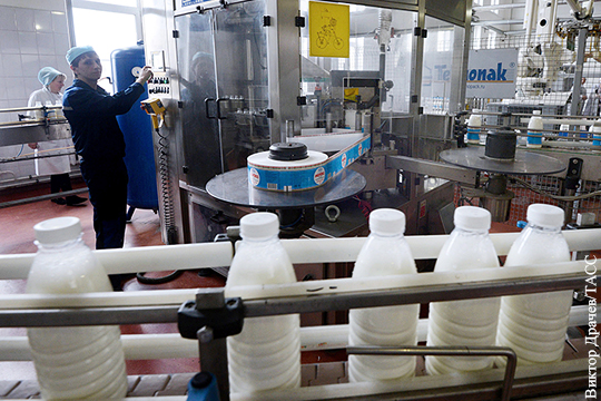 Минск объяснил претензии к белорусскому молоку российским фальсификатом