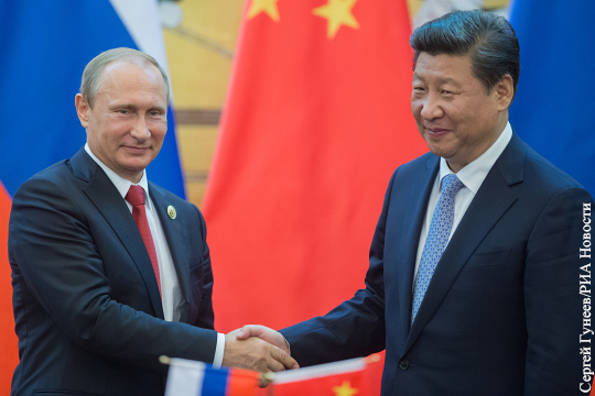 Путин назвал взаимодействие России и Китая фактором мировой стабильности