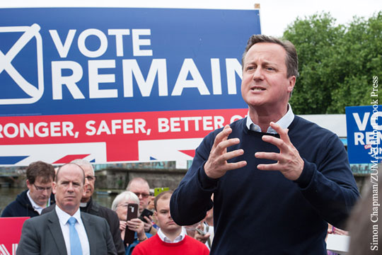 МИД Британии: Кэмерон обещал выполнить волю народа при любом исходе референдума