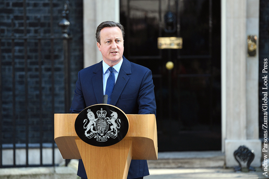 Кэмерон: Сроки начала выхода Британии из ЕС определит новый премьер