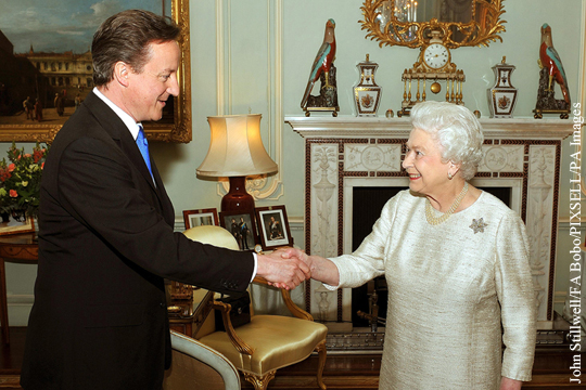 Кэмерон отправился к королеве сообщить об отставке