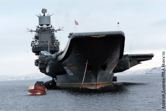 Комоедов: «Адмирал Кузнецов» должен постоянно находиться в Средиземном море