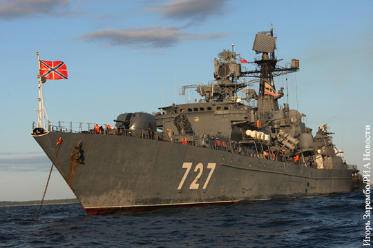 СМИ: «Ярослав Мудрый» опасно сблизился в Средиземноморье с крейсером США
