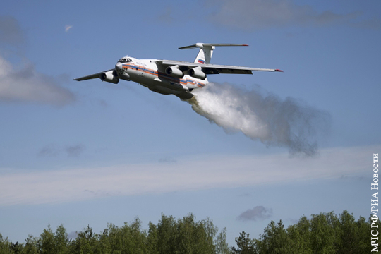 Самолет МЧС Ил-76 не вышел на связь в Иркутской области