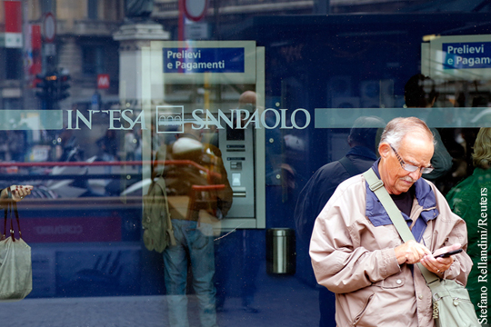 Крах итальянских банков угрожает всей финансовой системе Европы