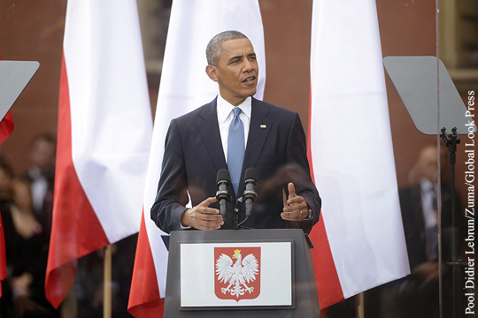 Обама объявил о размещении в Польше 1 тыс. военнослужащих США