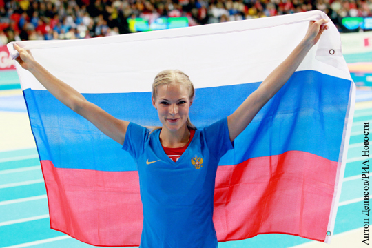 МОК: Клишина выступит на Олимпиаде под российским флагом