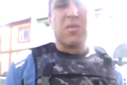 Обнародовано видео из захваченного в Ереване отделения полиции