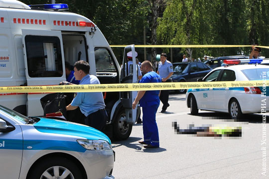 Власти подтвердили гибель полицейских при перестрелке в Алма-Ате