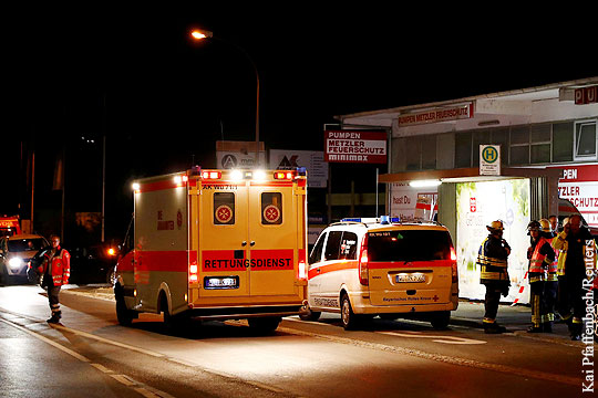 В Германии в результате нападения афганца с топором на пассажиров поезда пострадали пять человек