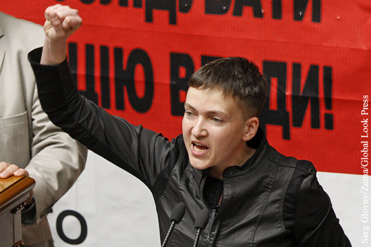 Савченко выразила готовность организовать новую «революцию» на Украине