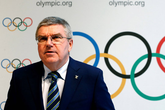 Бах рассказал о порядке допуска российских спортсменов к Олимпиаде