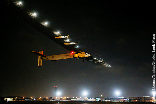 Solar Impulse 2 завершил кругосветный полет