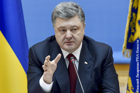 Порошенко заявил о «нападении» Москвы на «Златоверхий Киев»