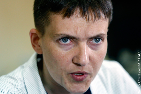 Савченко назвала военное командование Украины выродками