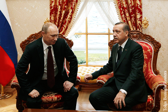 Посол: Путин и Эрдоган на исторической встрече наметят дорожную карту развития отношений