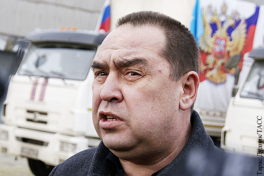 В Луганске взорвана машина главы ЛНР