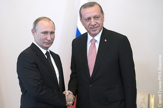 Путин и Эрдоган пожали руки и заявили о возобновлении диалога