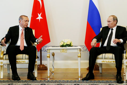 Эрдоган выразил надежду на совместное с Россией решение многих проблем
