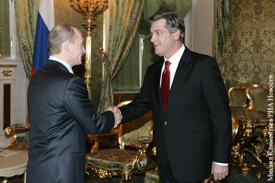 Ющенко: В 2008 году 70% украинцев хотели видеть президентом страны Путина