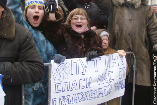 Ющенко вынужден признать существование «русского мира» на Украине
