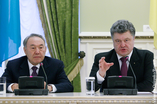 Назарбаев рассказал о готовности Порошенко к компромиссам по Донбассу