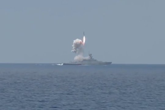 Корабли ЧФ выполнили три пуска ракет «Калибр» по террористам в Сирии