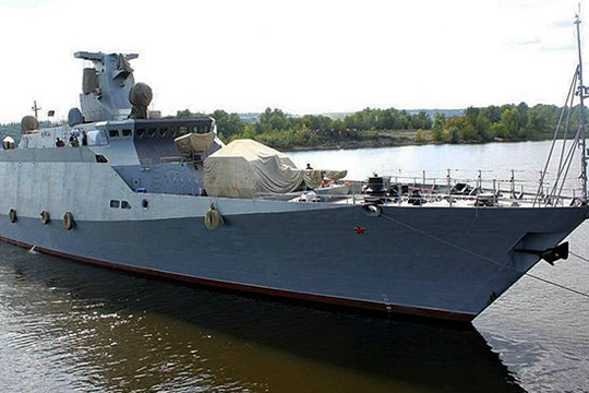 В Татарстане спустили на воду шестой корабль проекта «Буян-М» с «Калибрами»