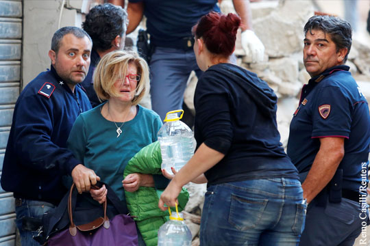 Землетрясение в Италии сравнили с трагедией в Аквиле 2009 года