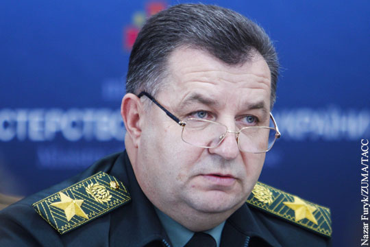 СК возбудил дело против министра обороны Украины