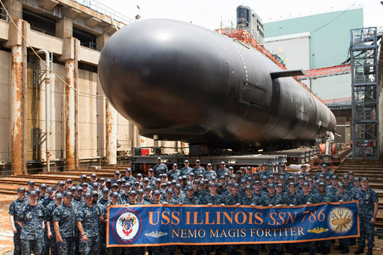 ВМС США пополнились новой атомной подводной лодкой