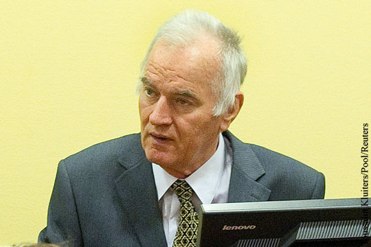 СМИ: Младич находится при смерти и огласил последнюю волю