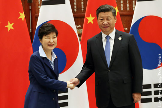 Си Цзиньпин на встрече с Пак Кын Хе выступил против ПРО США в Южной Корее