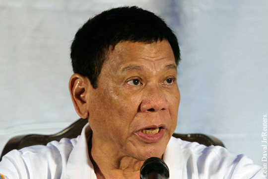 Президент Филиппин назвал Обаму «сыном шлюхи»