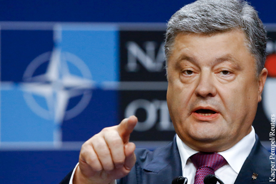 Порошенко назвал НАТО Полярной звездой для Украины