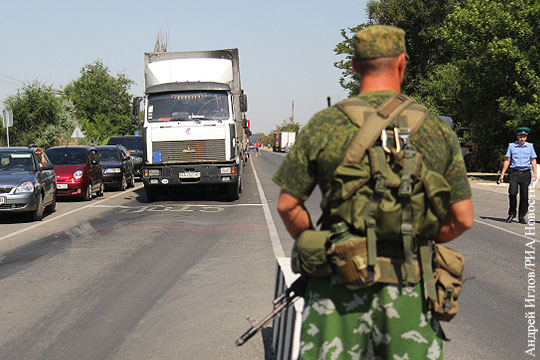 При попытке незаконного проникновения в Крым задержаны два украинца