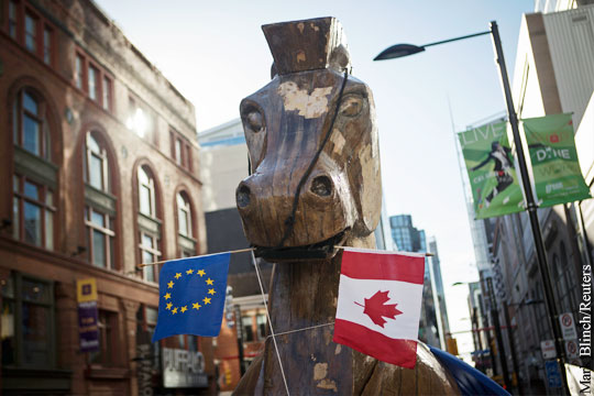 Соглашение ЕС – Канада станет троянским конем США