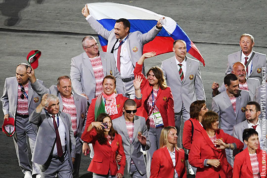 МПК не удалось найти флаг России при обыске белорусов перед церемонией открытия