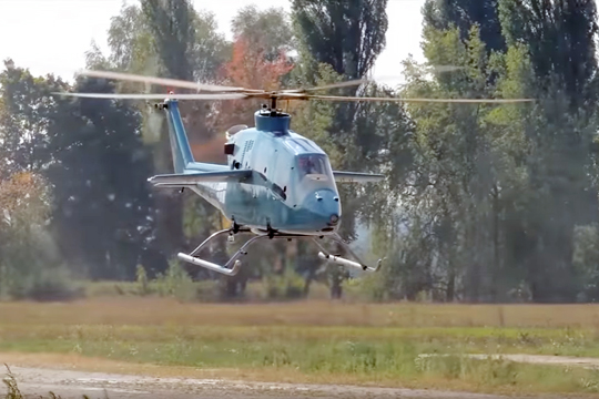 Новейший украинский «высокоскоростной» вертолет совершил первый полет (видео)
